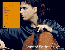 Tablet Screenshot of leonard-elschenbroich.com